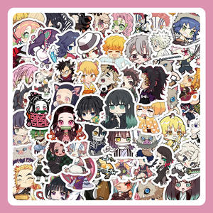 Pegatinas Personalizadas de Anime Japonés, Decoración Adhesiva para Computadora, Bicicleta, Equipaje, Coche, Diseño de Dibujos Animados, Resistentes al Agua - Product Image 2