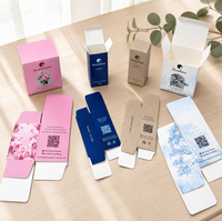 Boîte d'emballage pliable personnalisée avec fond à fermeture à clapet, grandes boîtes cadeaux en carton, impression couleur intégrale, emballage de vente au détail, matériaux recyclés