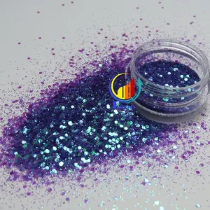 Lavender pixie Dust Iridescent Shift Assorted Shape Glitter Shaker Mix Kawaii Glitter for resin craft