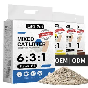 Premium Thailand Tofu Bolsos Bopp Manufactures Sand 20kg for Cats Sand Cats Ten Liters