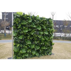 Hot Sale Decorative 3d Roll up Artificial Green Flower Wall Backdrop 8ft X 8ft <strong>Enchanted</strong> Forest Backdrop - Product Image 5