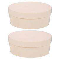Boîtes à cheesecake jetables personnalisées en bois naturel, boîtes à gâteaux en bois, petites boîtes en bois pour mariage