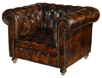 Sofá Chesterfield de Dos Plazas de Alta Calidad, Moderno, de Cuero, para Sala de Estar, Sofá de Tela Buff de Lujo Moderno