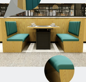 Ensemble table et chaises de restaurant occidental au design moderne, prix direct usine, idéal pour restaurants, cafés et salons - Product Image 1