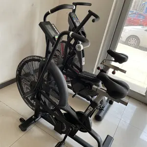 Kunden spezifisches Logo Indoor Gym Home Used Hochwertiges Workout Cardio-Übungs körper Starkes Fan Air Bike mit Monitor