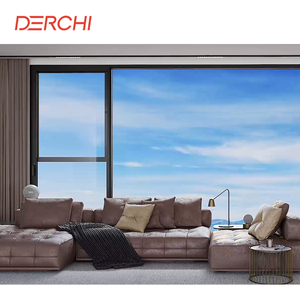 Tác động bão Nhôm đóng khung cửa sổ trượt hai lớp cách âm phá vỡ cửa sổ kín - Product Image 1