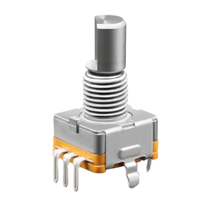 Codificador Rotatorio Impermeable IP68 con Eje Metálico y Buje Roscado para Codificadores de Alta Calidad MPN EC11 del Fabricante - Product Image 1