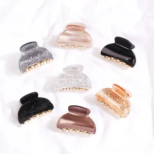 YIWU QIYUE Factory Wholesale Fashion Women Hair Claw Accessories High Quality Girls Acrylic Hair Clip