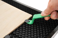 Pièces détachées neuves pour machine de découpe et gravure laser CO2 DIY, table de travail en nid d'abeille F8, bureau en aluminium, surface de travail 410x800mm