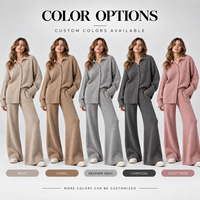 Ensemble deux pièces pour femme DM de haute qualité : Crop top oversize et pantalon large camouflage, style streetwear, vente en gros, fabricant