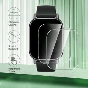 Pour Xiaomi Smart Band 9 Active Smartwatch Film de protection d'écran en verre trempé résistant aux rayures sans bulles - Product Image 2