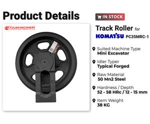 PC95 PC95R2 Voor Drive Tussenwiel Voor Komatsu Mini Graafmachine Onderwagen Track Onderdelen - Product Image 2