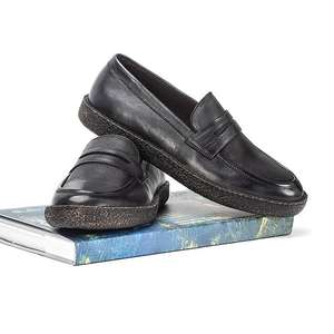 Zapatos de Cuero Clásicos para Hombre de Alta Calidad, Elegantes con Suelas Gruesas, Zapatos de Cuero Pintados de Lujo para Hombre - Product Image 2