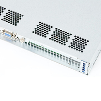 Serveur de stockage distribué en rack 1U, 4 disques durs 3,5 pouces et 2 SSD 2,5 pouces, 1 emplacement SSD M.2, processeur Intel Xeon E2100