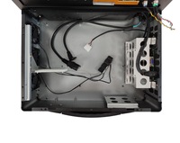 Baru 3U Portable ATX Industrial Server Chassis Horizontal FLEX PSU 3 PCI Slot Ruggedized Laptop Status stok