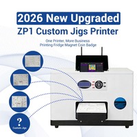 Nouvelle Arrivée Inkit ZP1 Imprimante UV Intelligente Personnalisée pour Badges, Miroirs, Aimants de Réfrigérateur, Coques de Téléphone, Balles de Golf