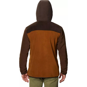 Sudadera personalizada con capucha y cremallera para hombre, sudadera con bolsillo de punto de retazos, abrigo polar bordado para otoño con impresión Digital - Product Image 2