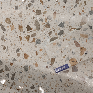 2025 <span class=keywords><strong>Adele</strong></span>, color crema, diseño moderno, mesas de mármol Artificial inorgánico, revestimientos de paredes, Material de terrazo, tapas de tocador - Product Image 1