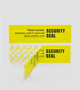 ZOLO Custom Print Security Seal Sticker Tamper Proof Sticker Security Label for Warranty Seal and Brand Protection - Product Image 4