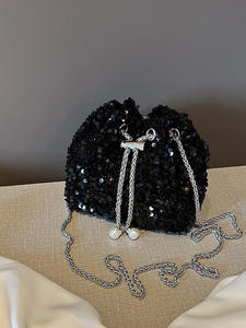 Bolso de Lentejuelas Clásico de Moda para Mujer, Bolso de Hombro o Cruzado Brillante para Fiestas - Product Image 5