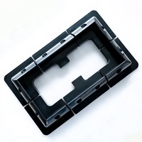 Support de montage de panneau solaire pour camping-cars, yachts, fourgonnettes - Fixation plate photovoltaïque en plastique sans perçage requis