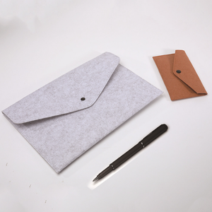 Creative High Quality Envelope <strong>A4</strong> <strong>File</strong> <strong>Bag</strong> Soft Portable Hand Held Felt <strong>Bag</strong> Office Business <strong>Document</strong> Pouch - Product Image 2