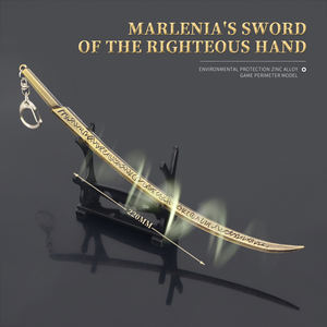 Jouet en métal Cosplay même jeu Merch jeu épée périphérique 22CM Katana porte-clés - Product Image 2