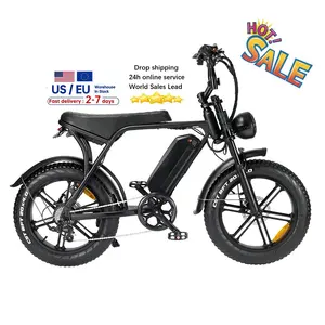 OUXI-Vélo électrique V8, gros vélo de neige, gros vélo, vente en gros, vélo électrique à moteur 500W, fourniture directe d'usine