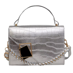 Dernière Tendance : Sacs Carrés Angulaires Petits en Cuir PU Texture Pierre avec Fermoirs Magnétiques – Sacs à Main et Bandoulière Élégants et Raffinés pour Femmes - Product Image 2