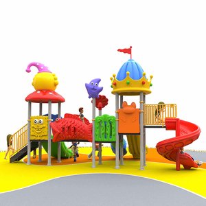 Trẻ Em Vui Chơi Giải Trí Công Viên Thiết Bị Kết Hợp Nhựa Thép Trượt Trẻ Em Thiết Bị Chơi Bộ Sân Chơi Ngoài Trời - Product Image 2