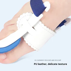 Plantillas Correctoras de <span class=keywords><strong>Juanetes</strong></span> Nocturnas Rebo, Separador de Dedos Grandes, Cuero Transpirable, Gel Ortopédico, Corrector Ecológico - Product Image 4