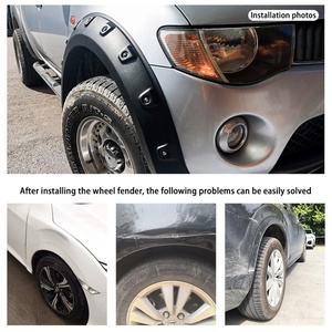 Guardabarros de ABS Negro de Alta Calidad para Mitsubishi Triton L200 2005-2015, Precio de Fábrica, Gran Venta - Product Image 3