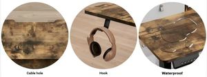 Bureau Ergonomique PRORIALS à Hauteur Réglable Électrique avec Moteur Unique et Tiroirs - Product Image 5