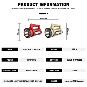 Tốt nhất bán dẫn tìm kiếm ánh sáng, đa chức năng 7 chế độ cầm tay làm việc ánh sáng dài khoảng cách ánh sáng mạnh mẽ cho nhà khẩn cấp ngoài trời - Product Image 2