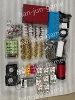 Kits de jeu de pêche en gros pour 8 joueurs, accessoires de jeux vidéo d'arcade, machine de jeu de pêche à vendre