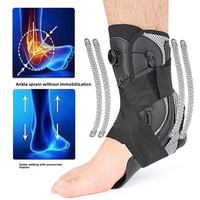 Orthèse de cheville pour pied tombant, attelle de correction pour fasciite plantaire avec bouton de réglage