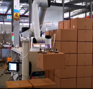 หุ่นยนต์จัดเรียงพาเลทความเร็วสูง Han's Cobot รุ่น S20 S30 S35 แขนหุ่นยนต์สำหรับยกของหนัก หุ่นยนต์จัดเรียงกล่องพาเลท - Product Image 2
