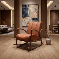 Fauteuil d'appoint Accent en teck doré capitonné, confortable, style moderne, fonction pivotante, pour salle à manger, salon, chambre, appartement, bureau à domicile