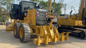 รถเกรดเดอร์ Caterpillar 140K มือสอง อุปกรณ์ก่อสร้างสีเหลือง เครื่องจักรงานหนักสำหรับสร้างถนน - Product Image 5