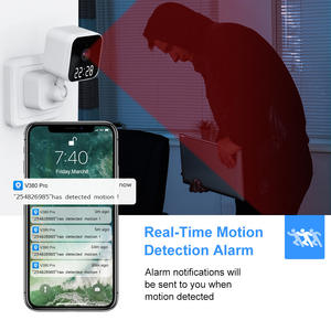 كاميرا تويا 1080p استشعار الحركة ورؤية ليلية مع نظام ساعة الأمن المنزلي كاميرا CCTV الذكية - Product Image 3