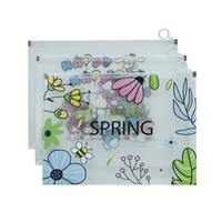 PP classement personnalisé A4 taille plastique extensible organisateur de stockage de documents pochette à fermeture éclair sac pour le bureau et l'école