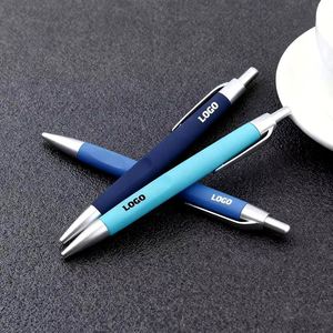 <b>Plastic</b> OEM Ballpoint Pens with Custom Logo for Business Promotions and Events - Product Image 2