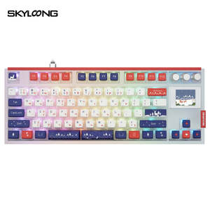 ชุดของขวัญสุดหรู <span class=keywords><strong>Skyloong</strong></span> GK87Pro 3.0 พร้อมคีย์บอร์ดแบบกลไกปรับแต่งได้ รองรับการเชื่อมต่อสามโหมด - Product Image 4