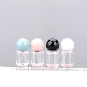 Botella de Perfume de Vidrio de 50 ml, Juego de Botellas Cilíndricas de 100 ml, Botella Vacía, Botella Transparente, Botella Recargable de Perfume - Product Image 2