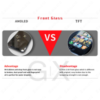 Écrans LCD de téléphone portable OLED GX rigides en gros pour iPhone X XR 11 12 Pro Max – Remplacement d'écran tactile LCD