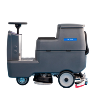 Mesin Pembersih Lantai Otomatis IEC X70 dengan Lebar Squeegee 800mm dan Mesin Pengering Lantai 550mm