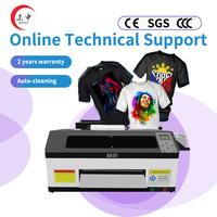 Nouvelle imprimante DTF A3 2026 pour transfert de film PET, imprimante jet d'encre DIY pour T-shirts avec tête d'impression Epson XP600