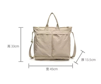 Bolso de Mano y Bandolera de Viaje para Mujer, con Cierre de Cremallera, Duradero, Gran Capacidad, Portátil