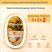 Integratore Senza Zucchero per l'Equilibrio Emotivo 30ml/Bustine, Estratto di Dendrobium e Ginseng in Purea, Energizzante a Base di Erbe