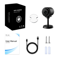 Mini caméra de sécurité sans fil Portable WiFi 1500mAh batterie infrarouge Vision nocturne capteur CMOS intérieur pour la Surveillance intérieure